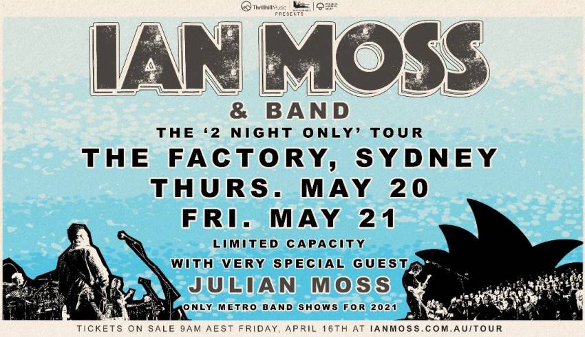 Ian Moss tour