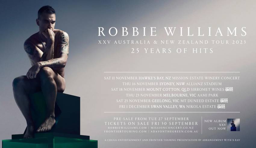 robbie williams tour 2023 qld