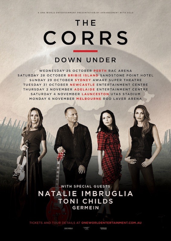 the corrs adelaide tour