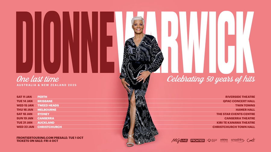 DIONNE WARWICK returns for the One Last Time Tour in January 2025 ...
